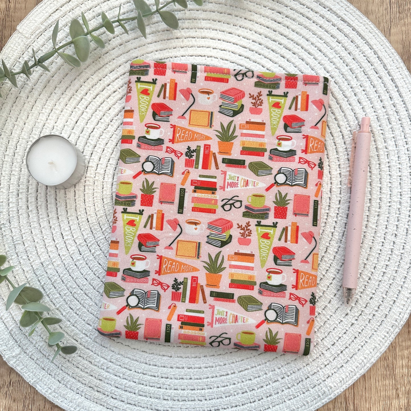 decorative fabric e-reader sleeve