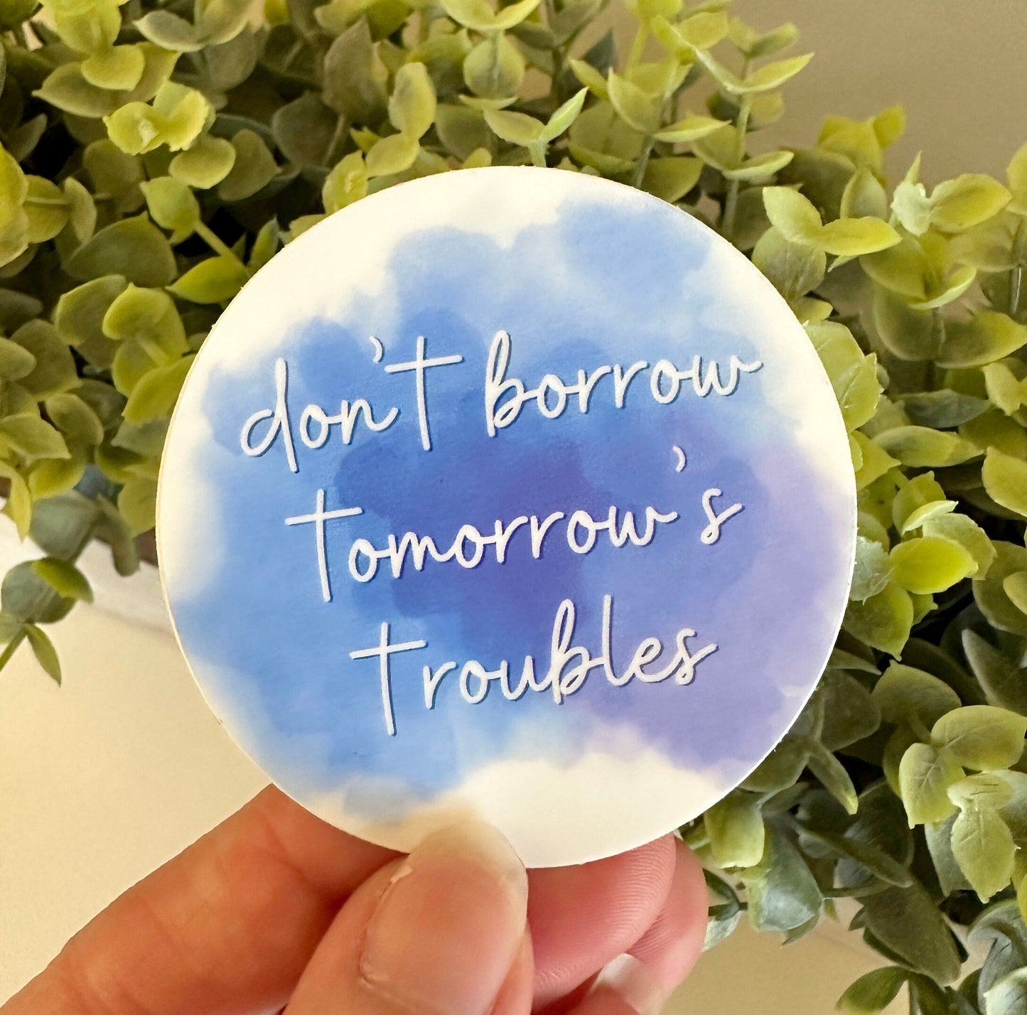 waterproof positivity sticker