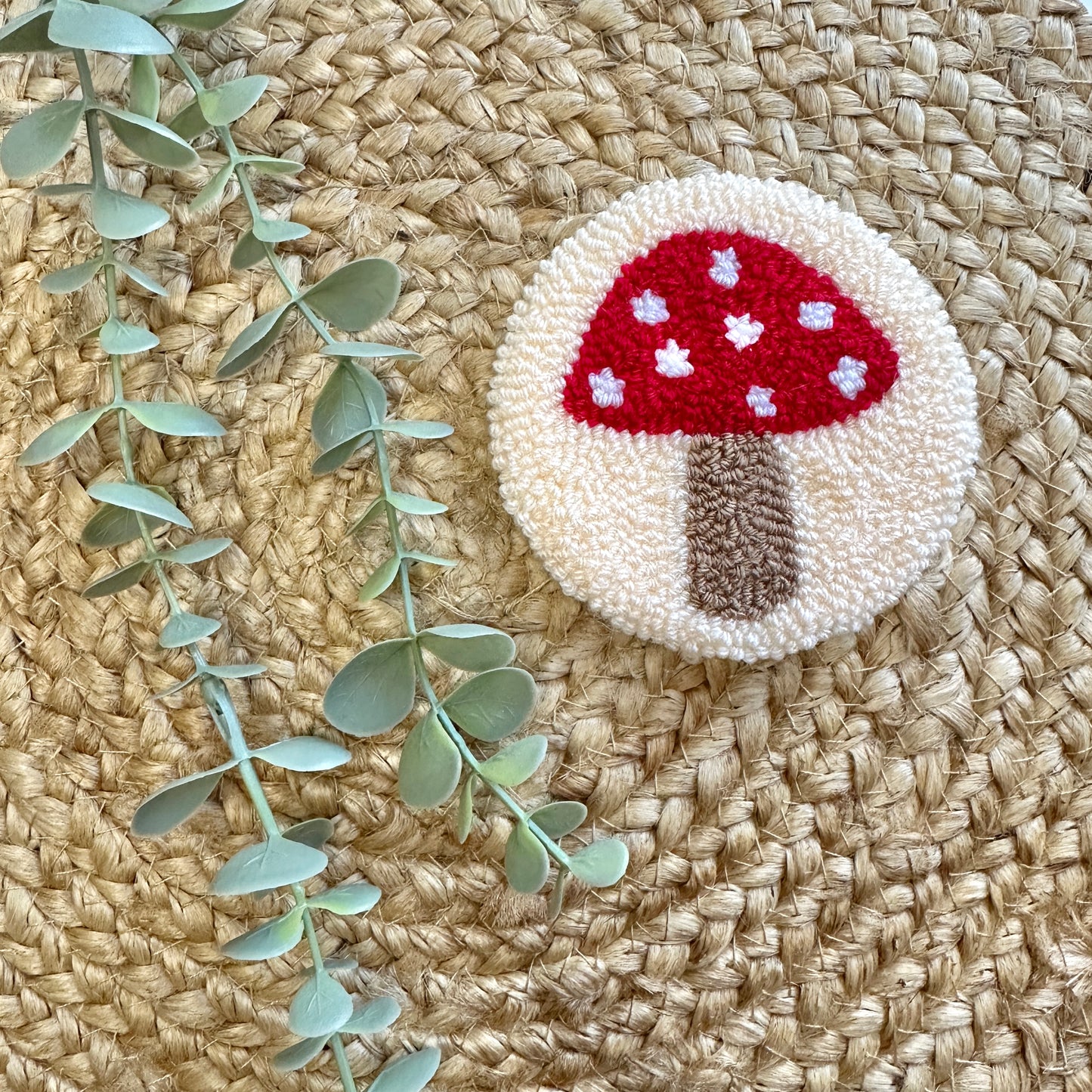 handtufted coaster