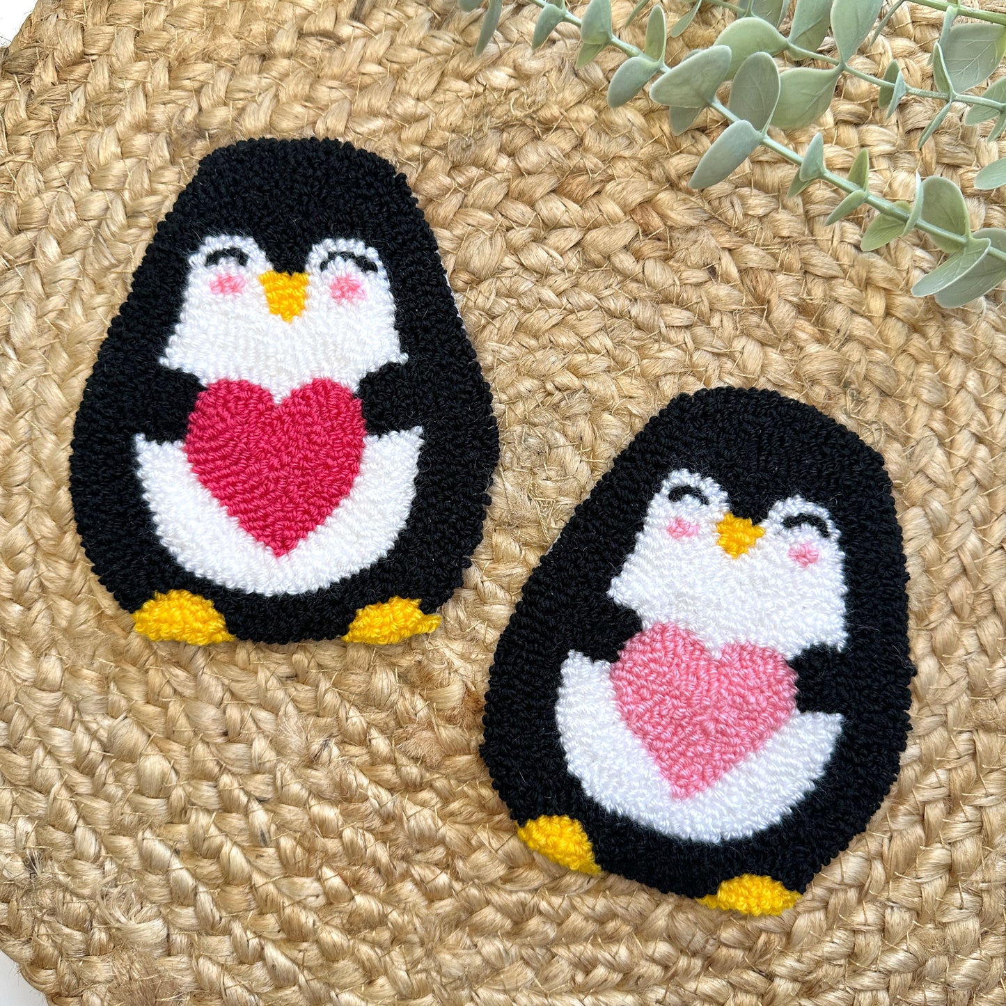 penguin coasters