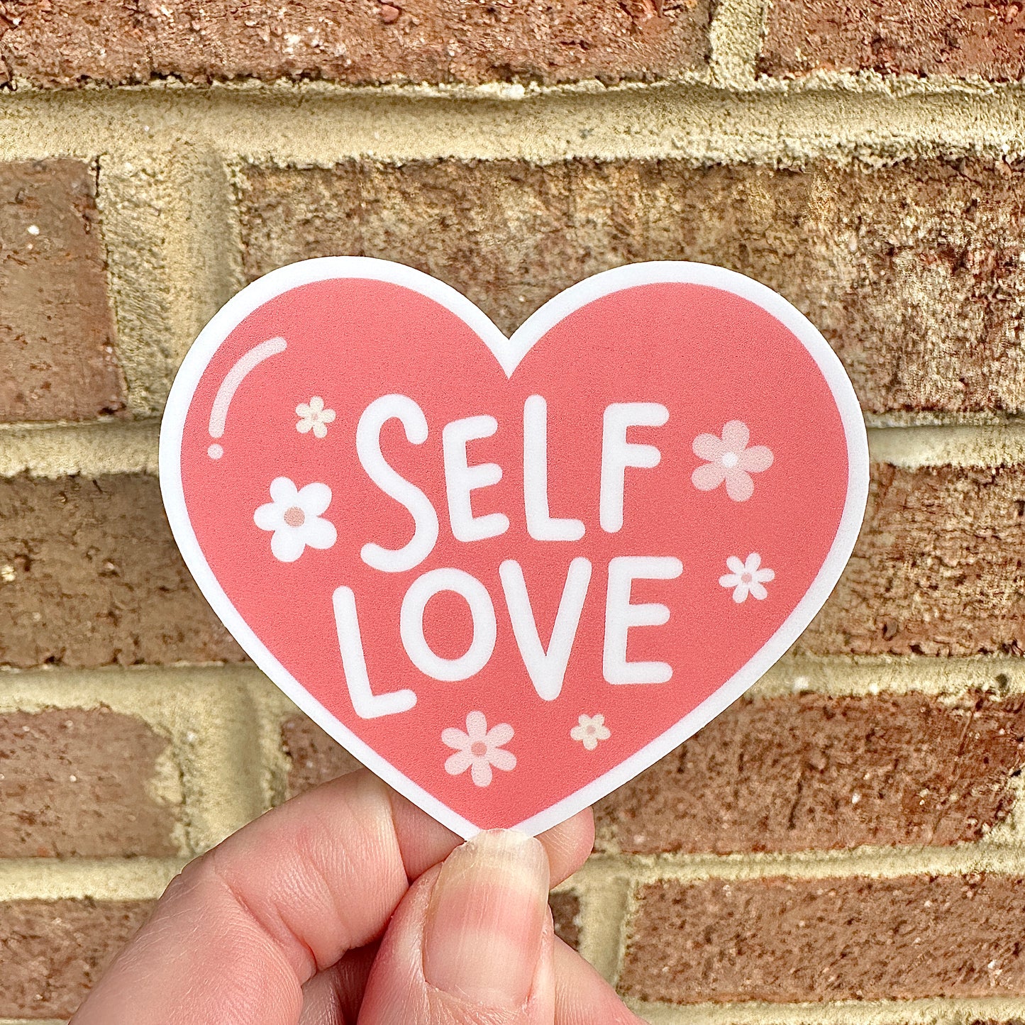 waterproof sticker for positivity
