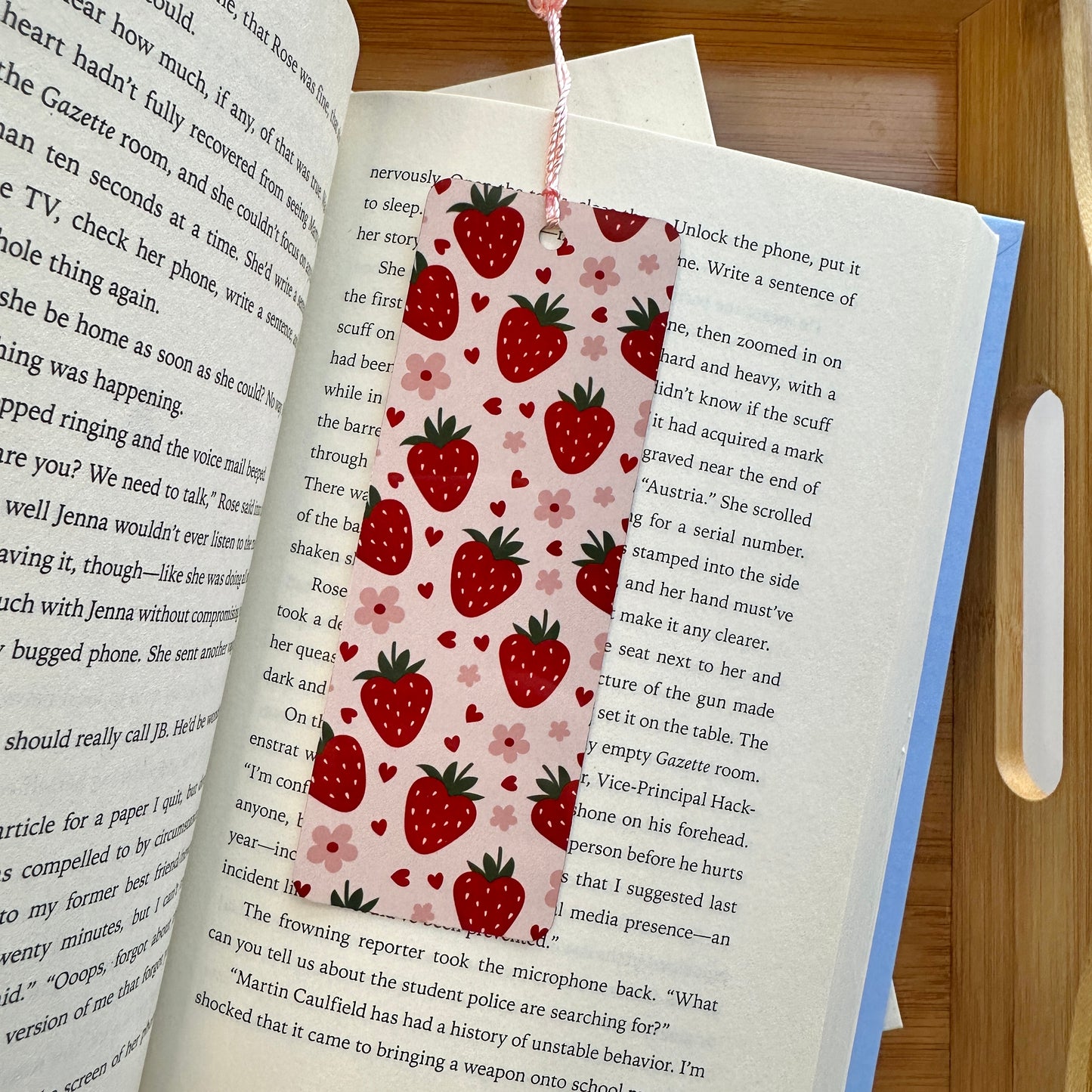cute bookmarks with flower aesthetic