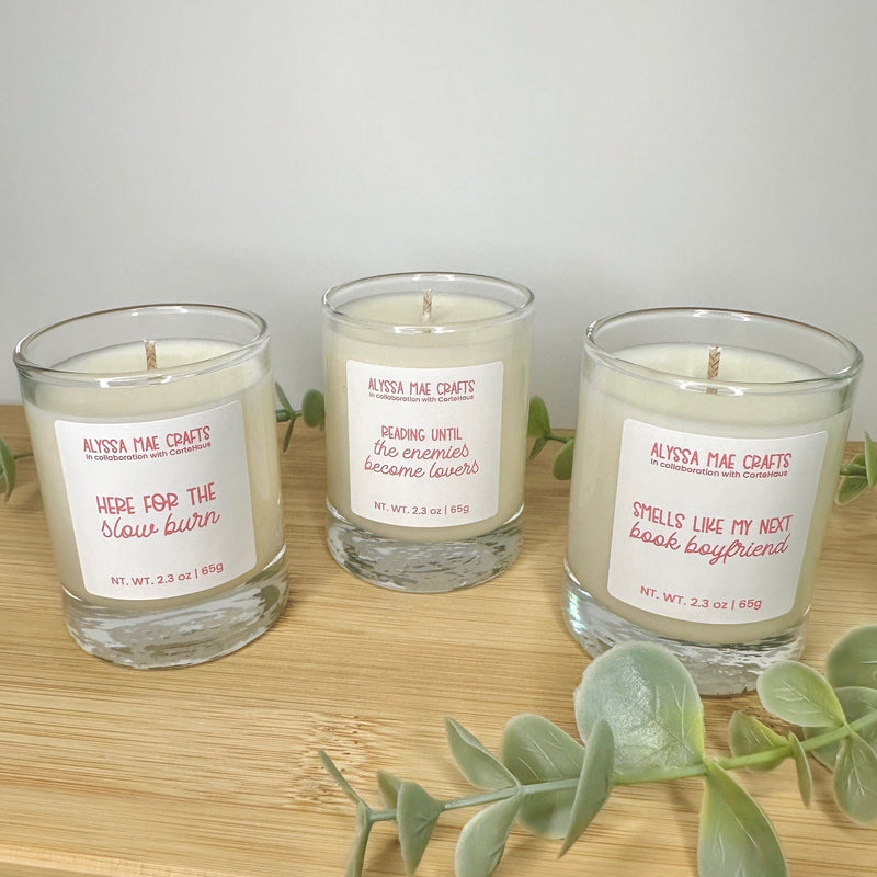 romantasy votive candles