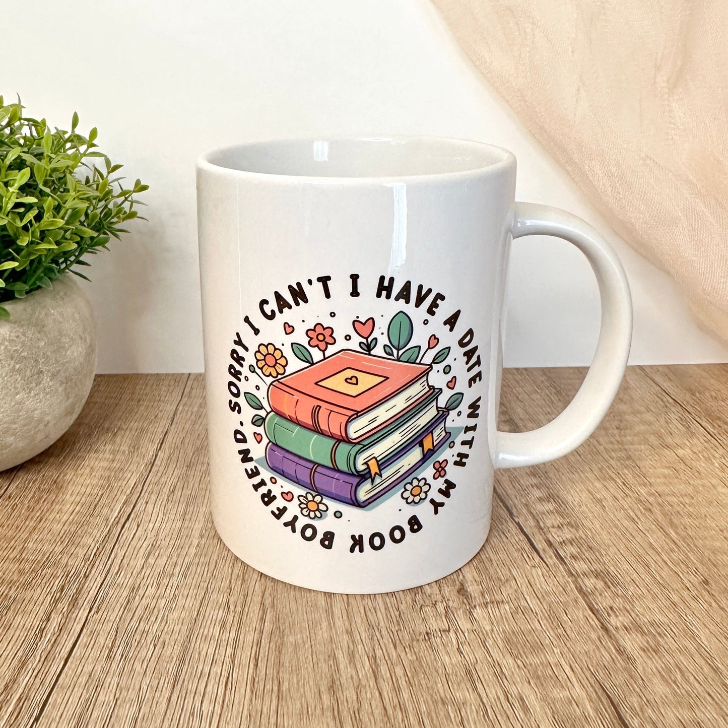 Date with My Book Boyfriend Mug