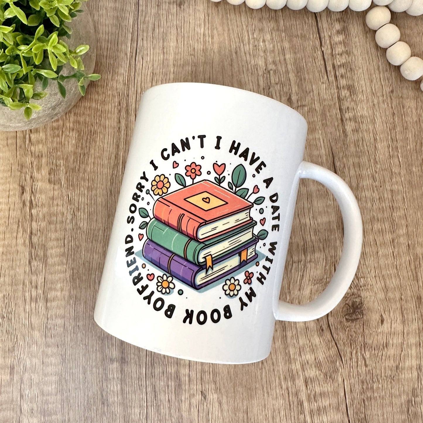 Date with My Book Boyfriend Mug