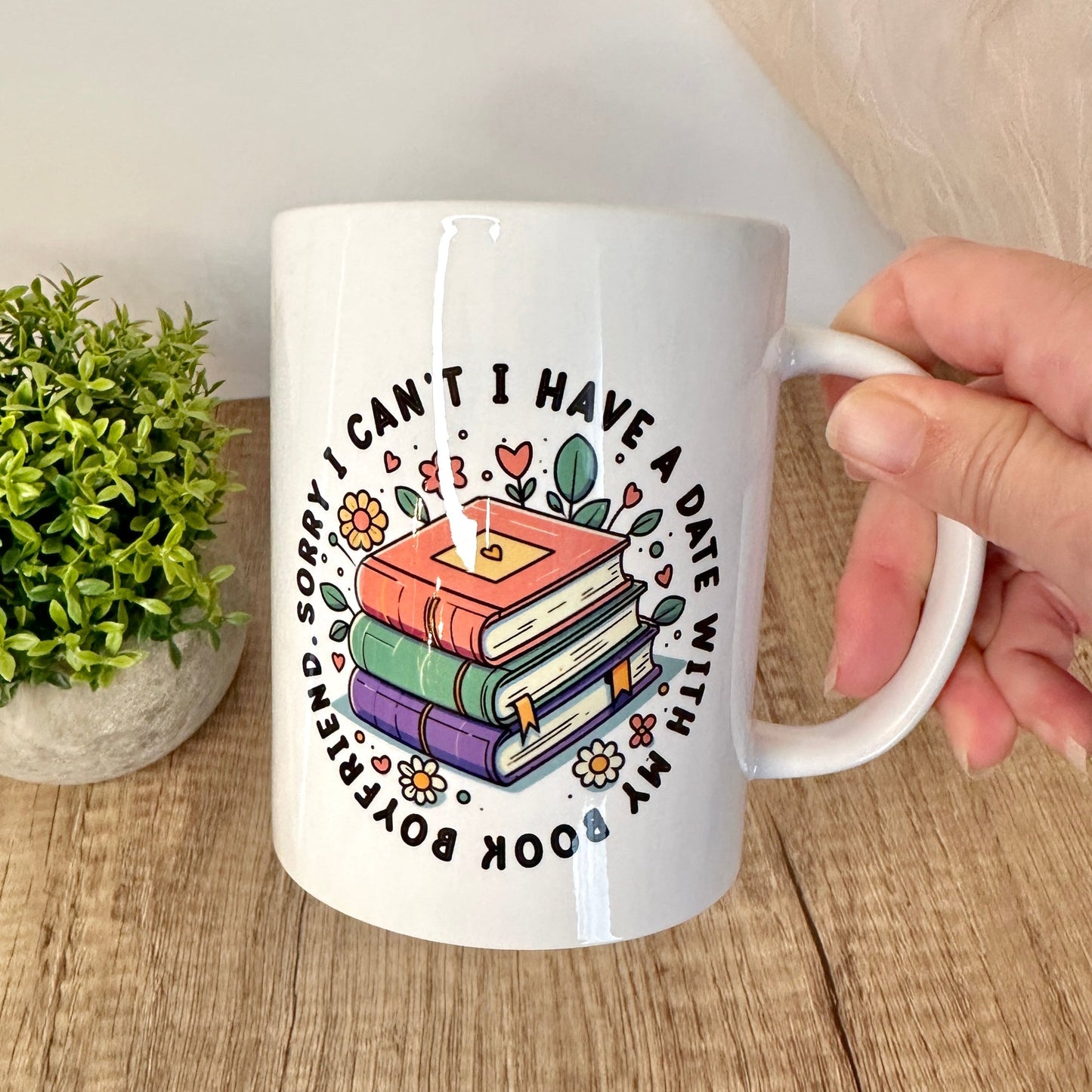 Date with My Book Boyfriend Mug