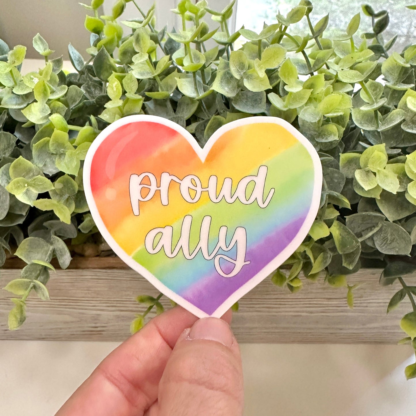 proud ally sticker
