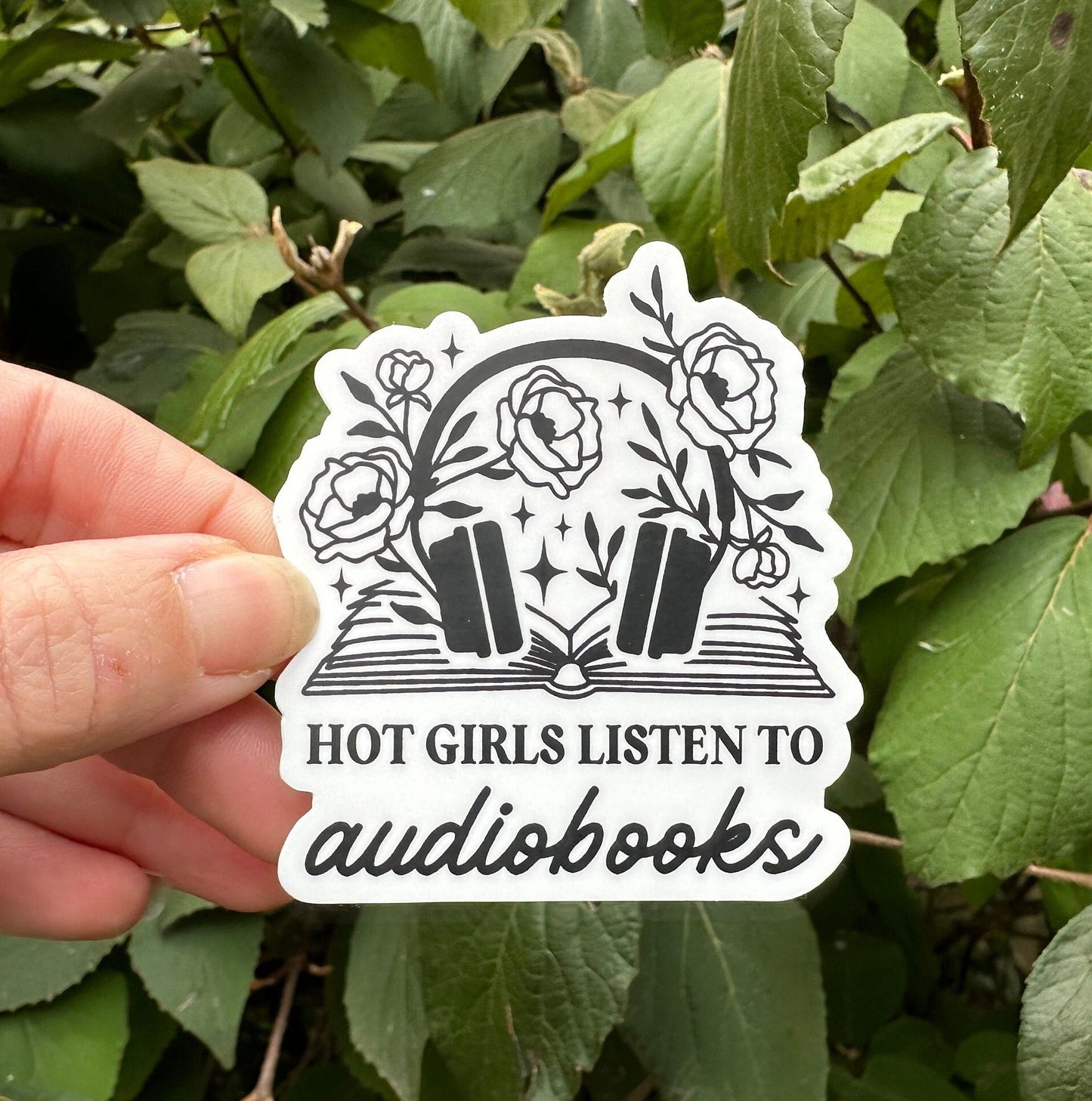 bookworm merch sticker