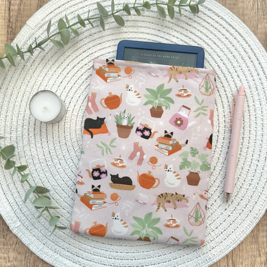 cats and plants e-reader sleeve