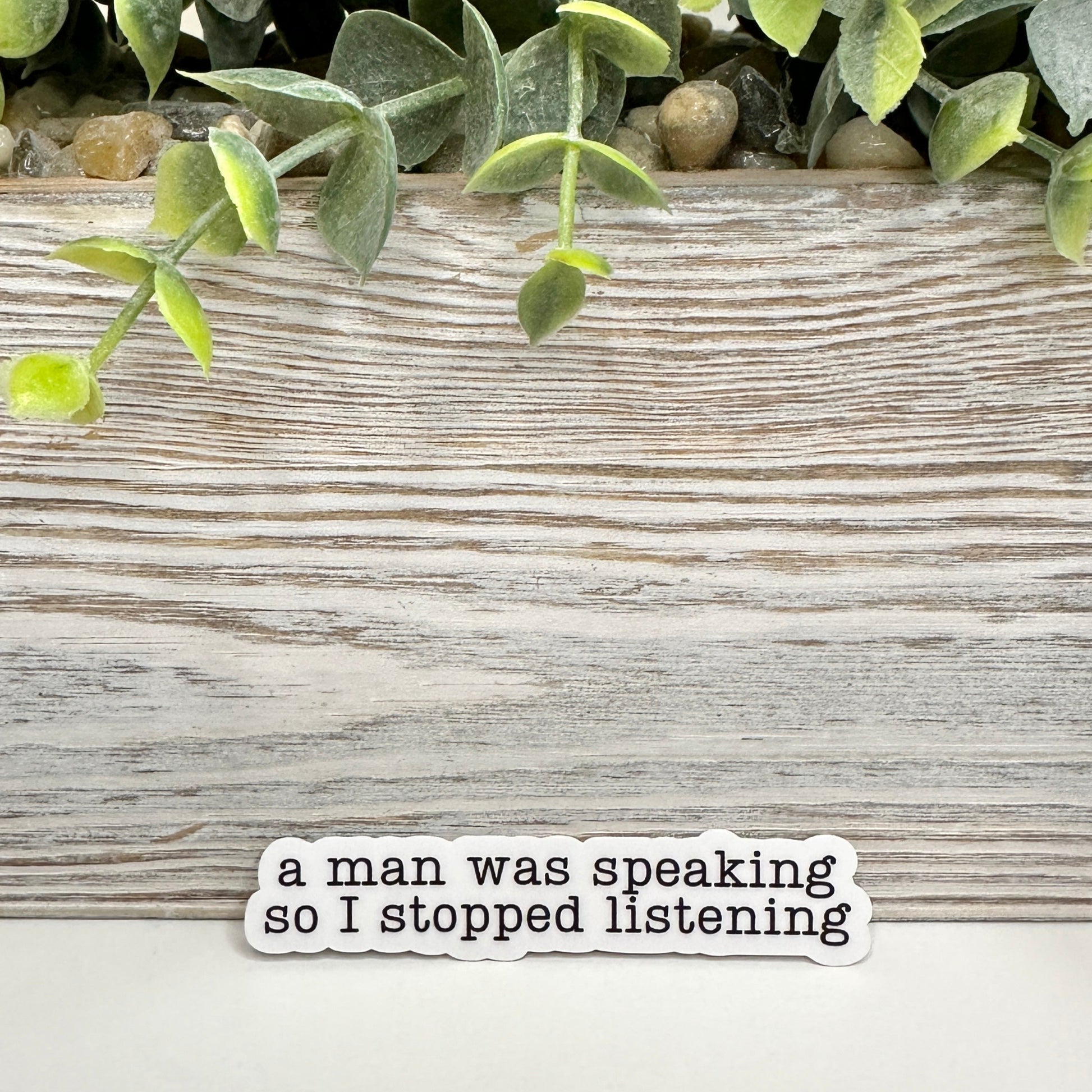 funny waterproof sticker