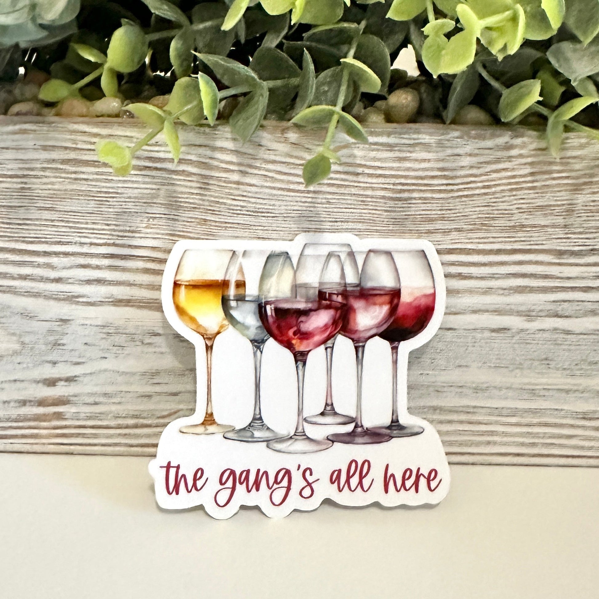 types of wine sticker