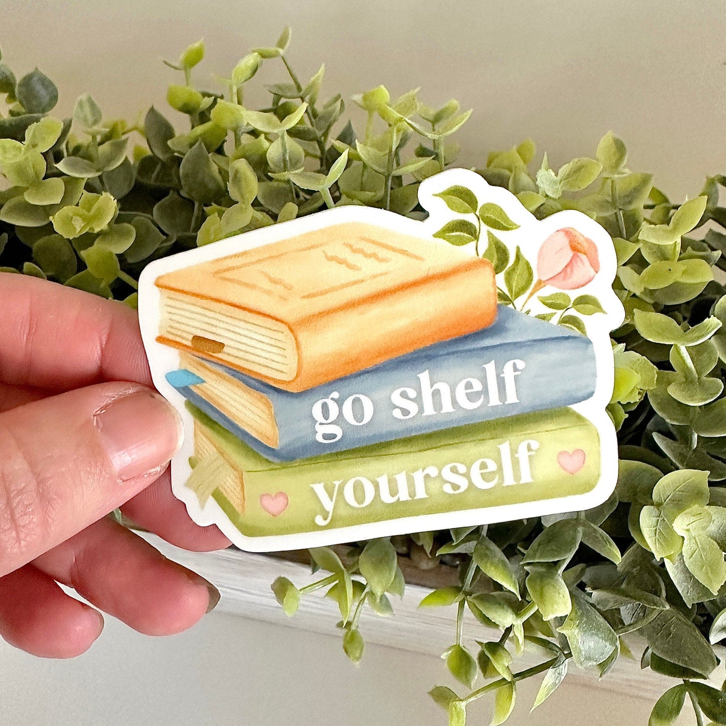 go shelf yourself sticker