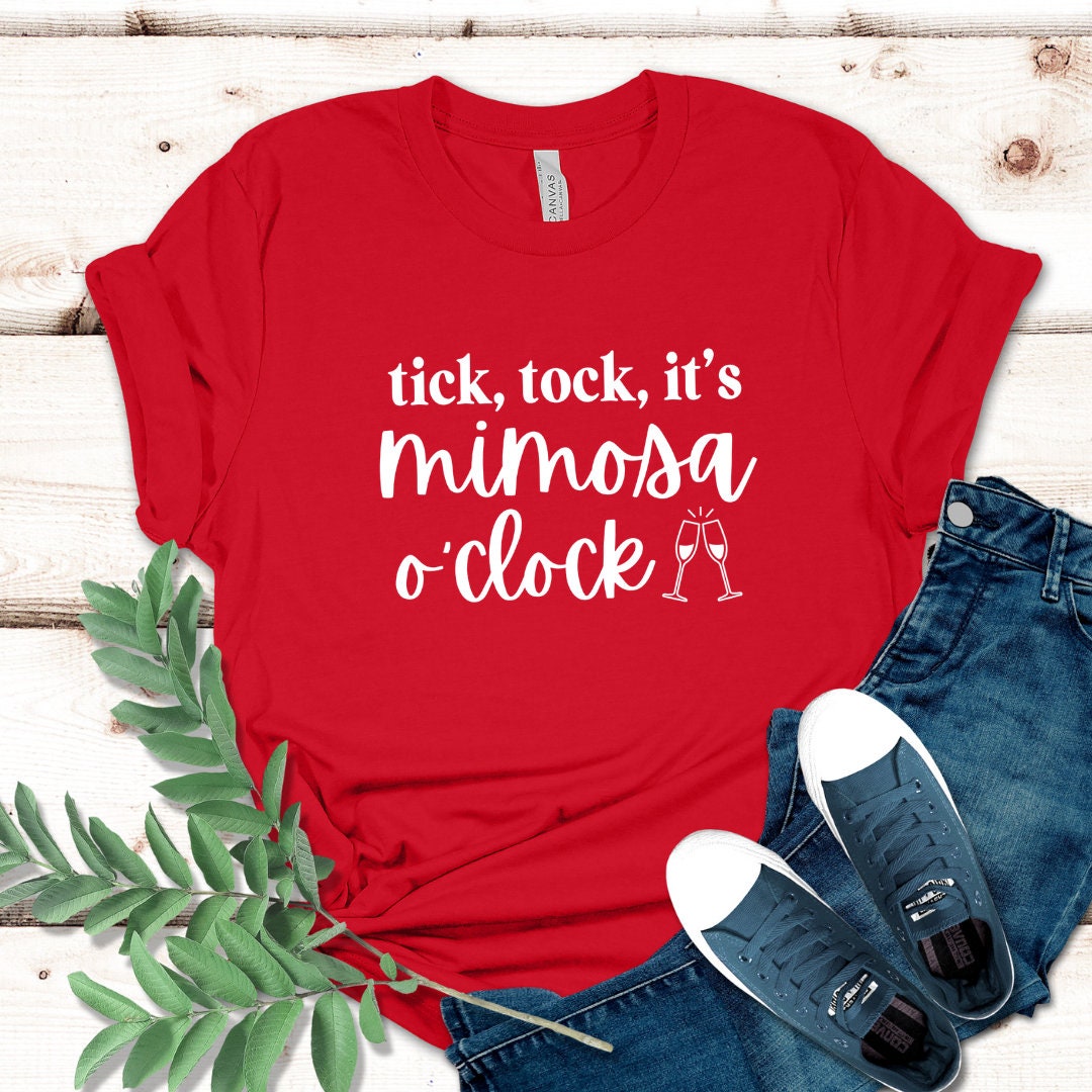 Tick Tock It's Mimosa O'Clock Shirt