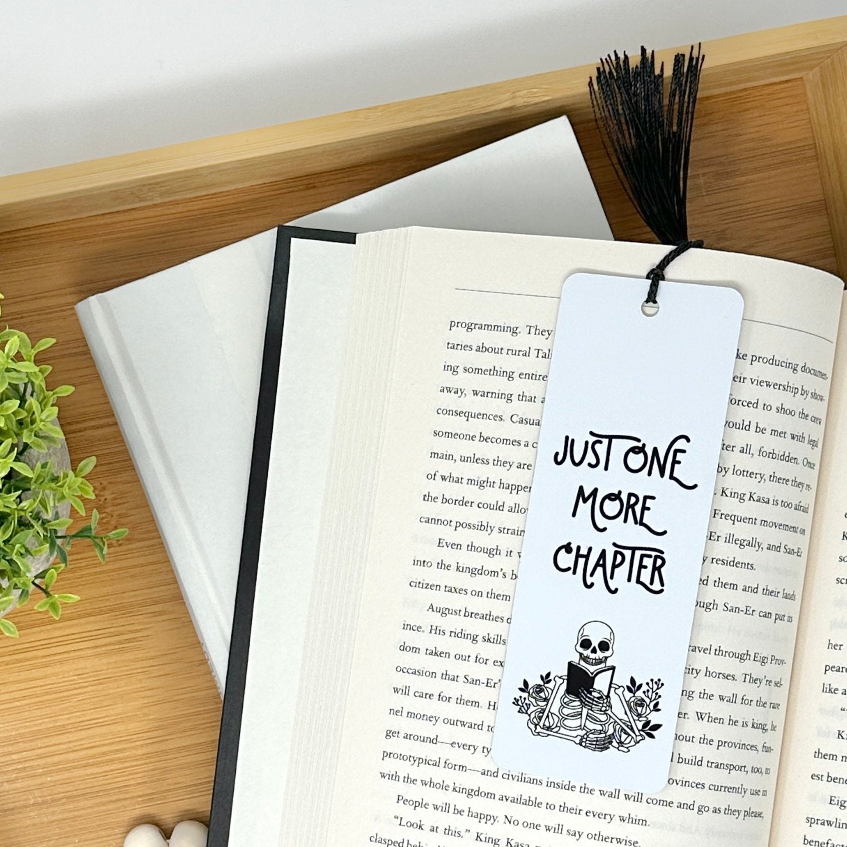 bookmark with tassel