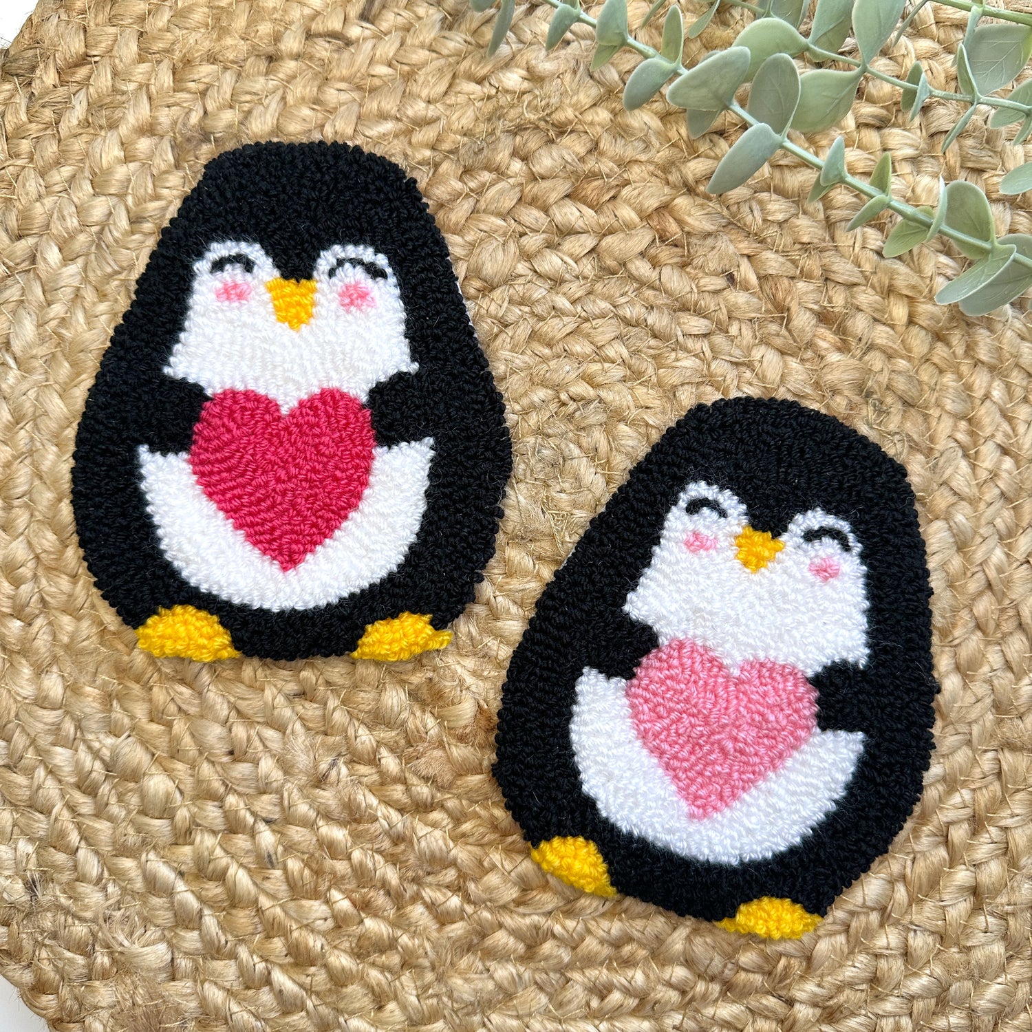 penguin coasters