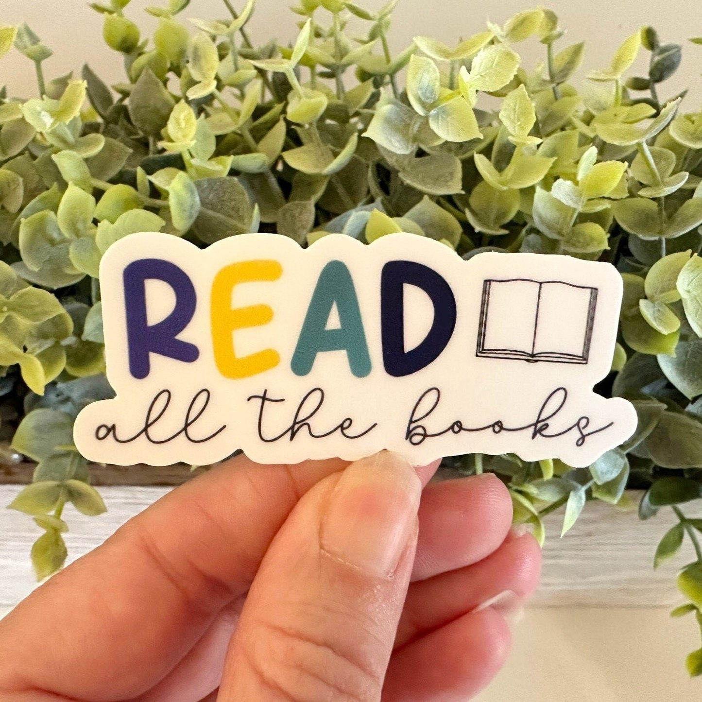 read all the books sticker