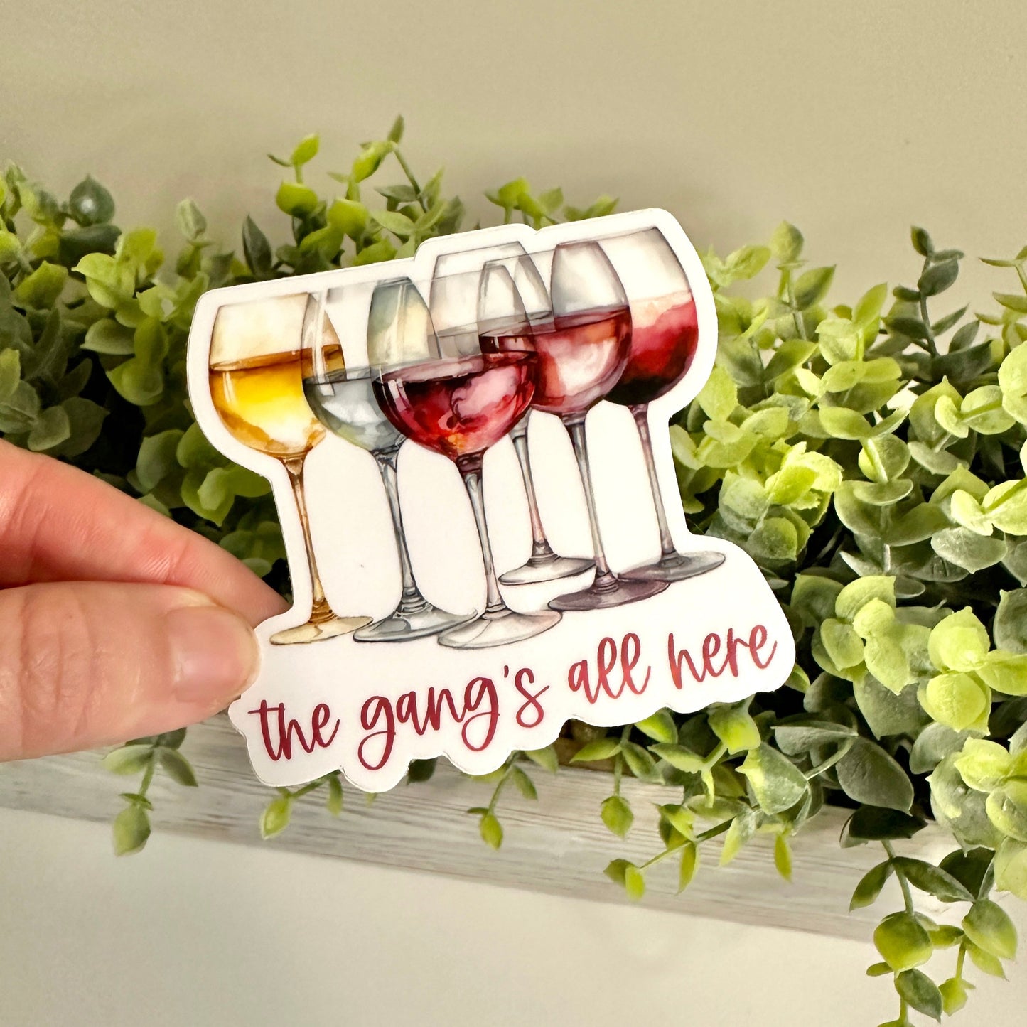winery sticker for bachelorette