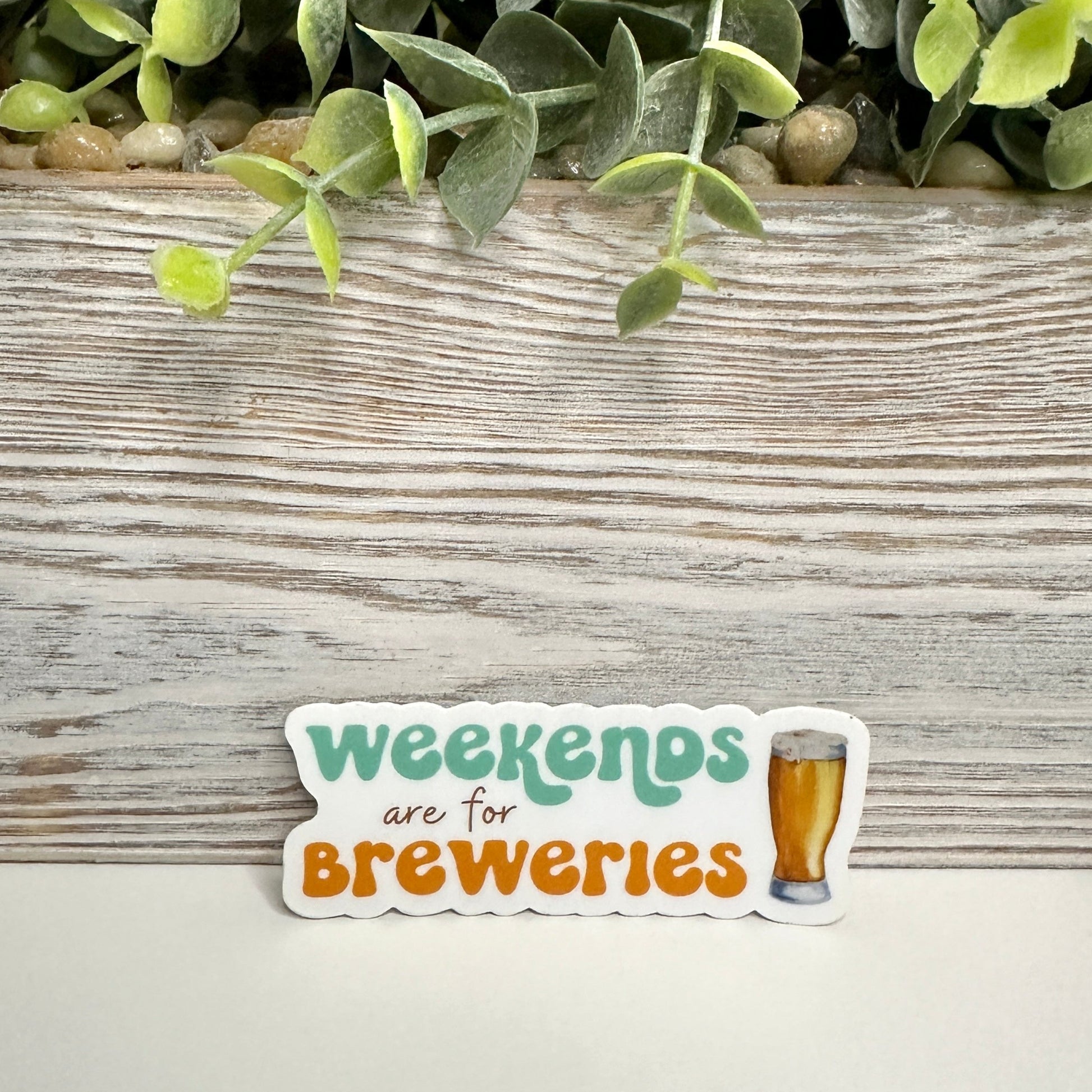 beer lover waterproof sticker